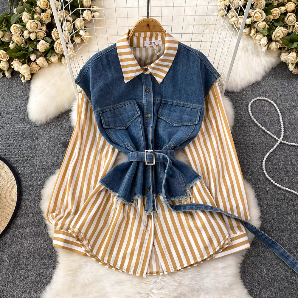 Kate Summer Denim Top Dress - 24th Spoke