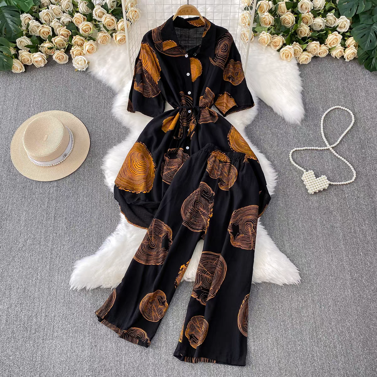 Marie Summer Two Piece Set