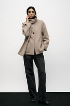 Emma Winter Jacket With Scarf