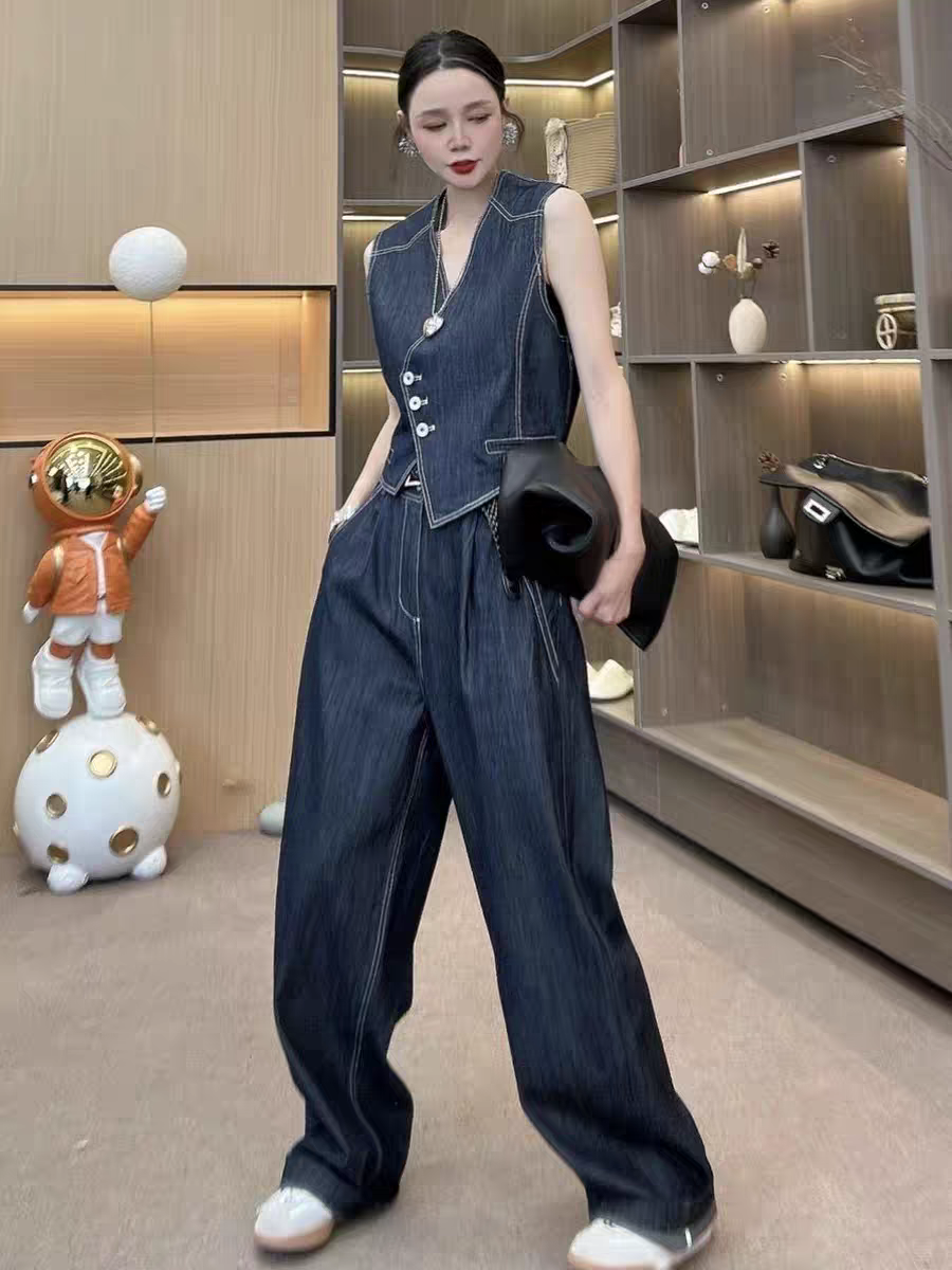 Rebecca Summer Denim Coord Set