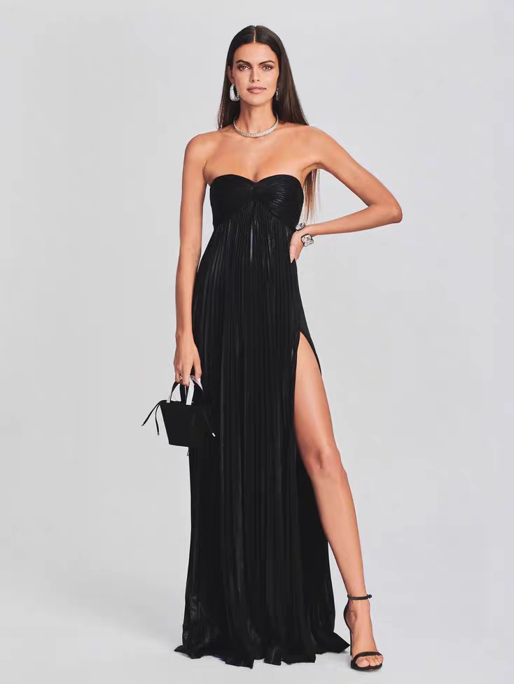 Laura Party Metallic Dress