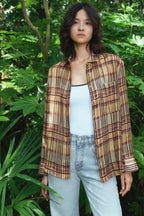 Scarlett Summer Plaid Shirt