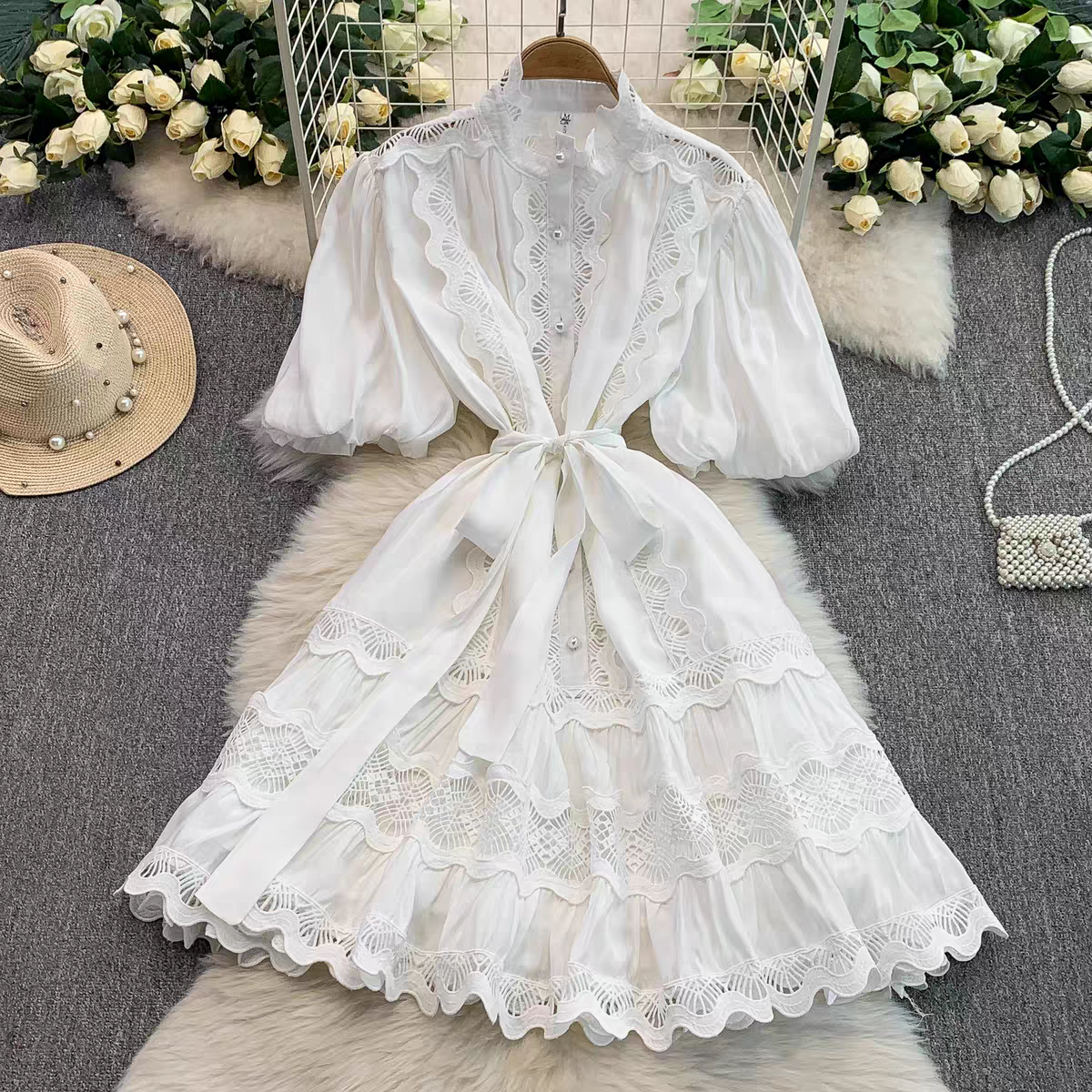 Ashley Summer Retro Dress - 24th Spoke