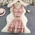 Alison Summer Two Piece Holiday Dress Set - 24th Spoke