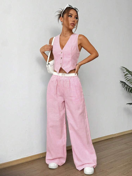 Elliot Summer Stripe Coord Set