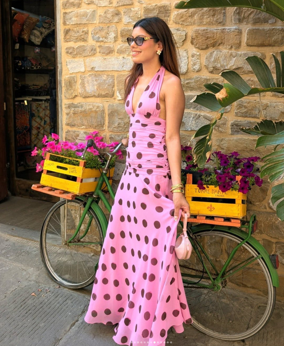 Ashley Summer Polka Dot Dress
