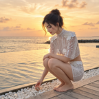 Jessica Vacation Sequins Set