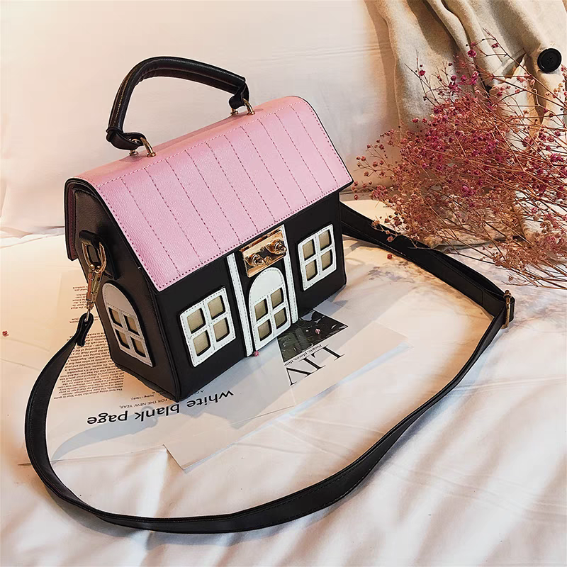 New Cartoon Cute House Bag