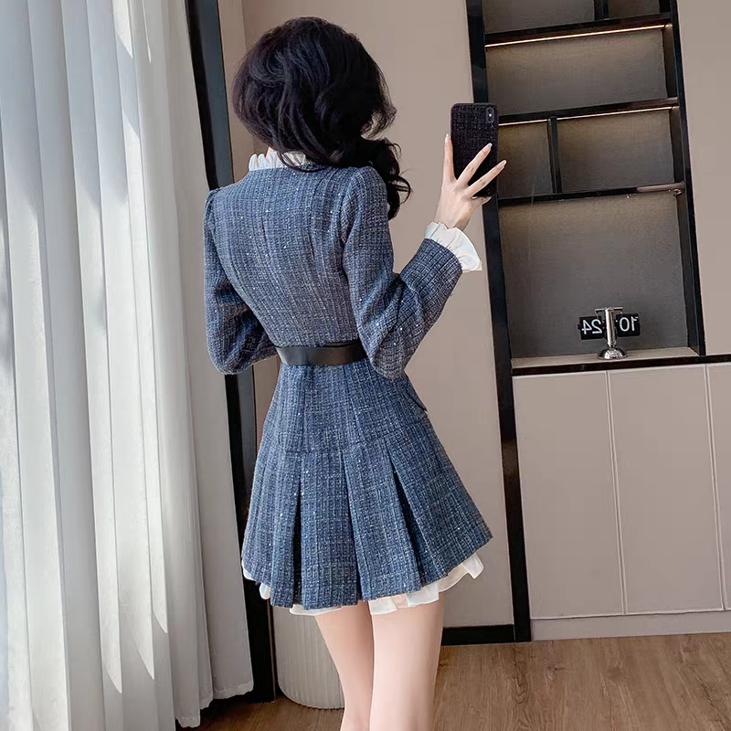 Milena Winter Tweed Dress