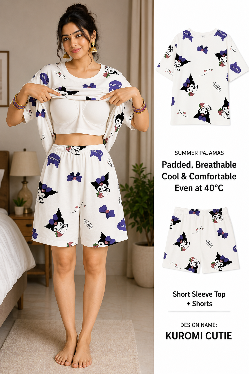 Claire Summed Padded Set