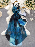 Rachel Summer Vacation Three Piece Set