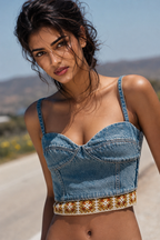 Michelle Summer Denim Set