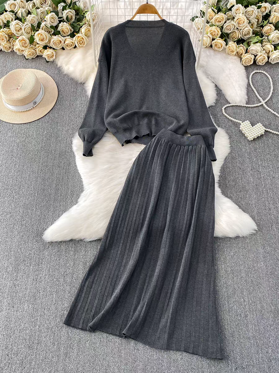 Rihanna Winter Two Piece Set