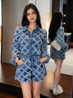 Olivia Summer Denim Set