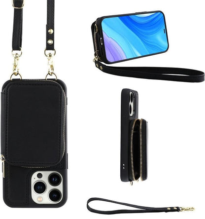 I Phone Cover With Wallet & Sling, Crossbody Handbag - 24th Spoke