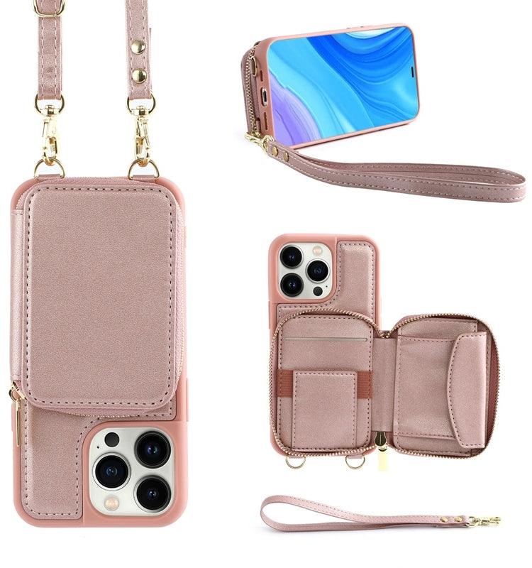 I Phone Cover With Wallet & Sling, Crossbody Handbag - 24th Spoke