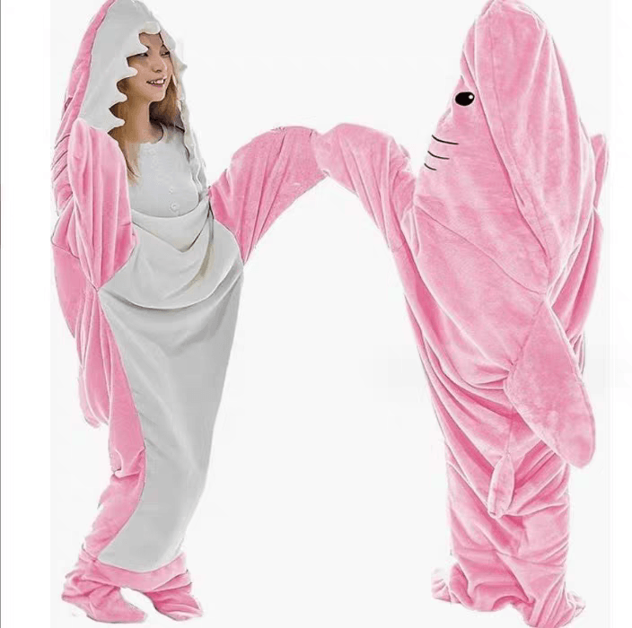 Shark Hooded Blanket In India - 24th Spoke