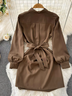 Ellen High-End Professional Shirt Dresses 24th Spoke