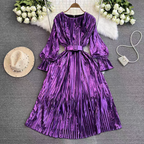 Hailee Party Wear Metallic Dress 24th Spoke