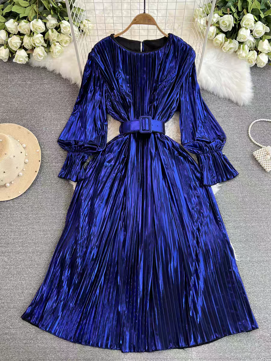 Hailee Party Wear Metallic Dress 24th Spoke
