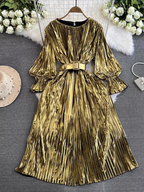 Hailee Party Wear Metallic Dress 24th Spoke