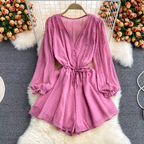 Rebecca Summer Chiffon Jumpsuit