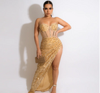 Caitlin Party Wear Sequin Dress 24th Spoke