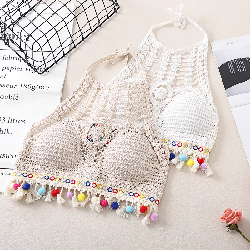 Natalie Beach Corchet Top 24th Spoke