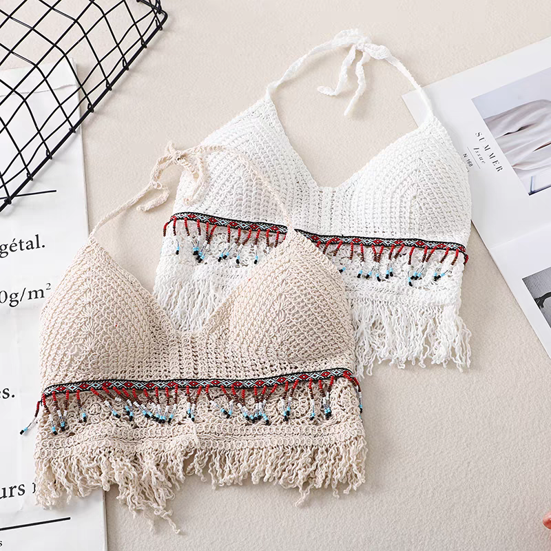 Natalie Beach Corchet Top 24th Spoke