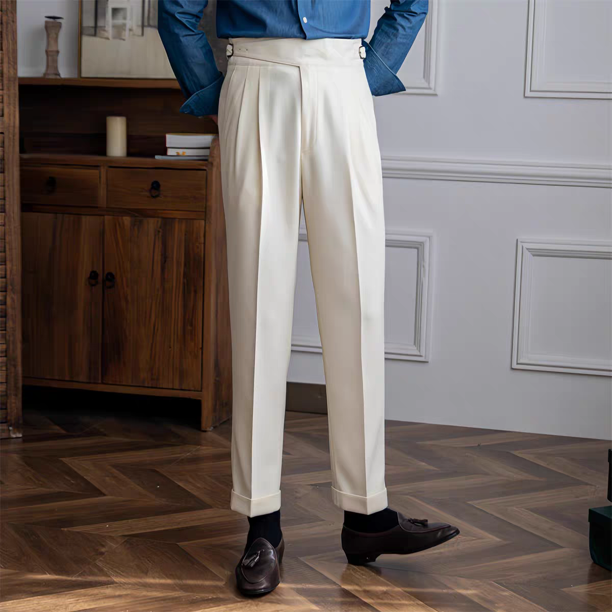 Classic Elegance: Discover Our Men's Gurkha Trousers Collection