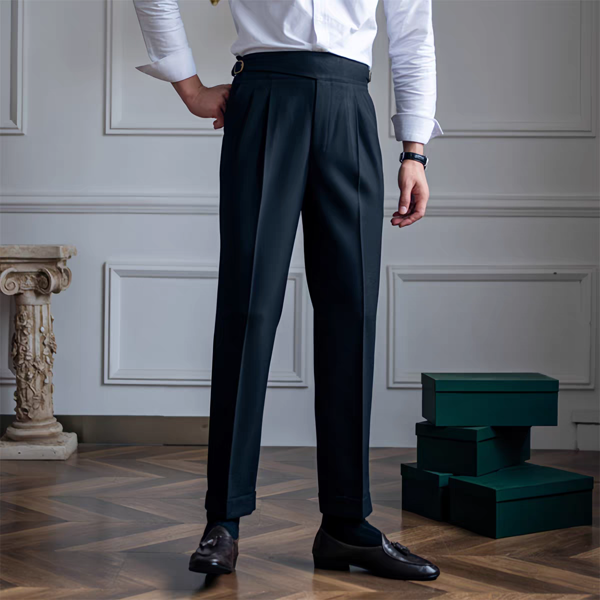 Classic Elegance: Discover Our Men's Gurkha Trousers Collection