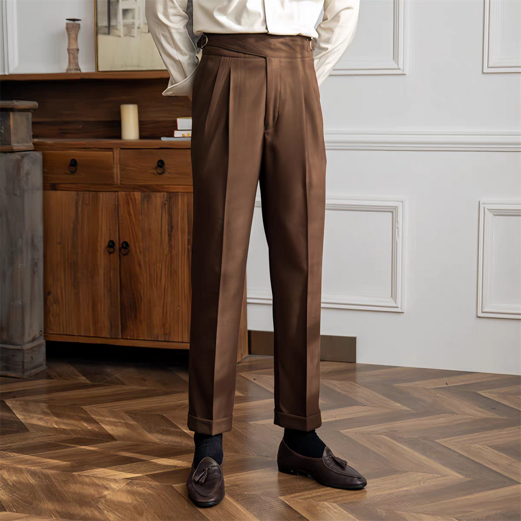 Classic Elegance: Discover Our Men's Gurkha Trousers Collection
