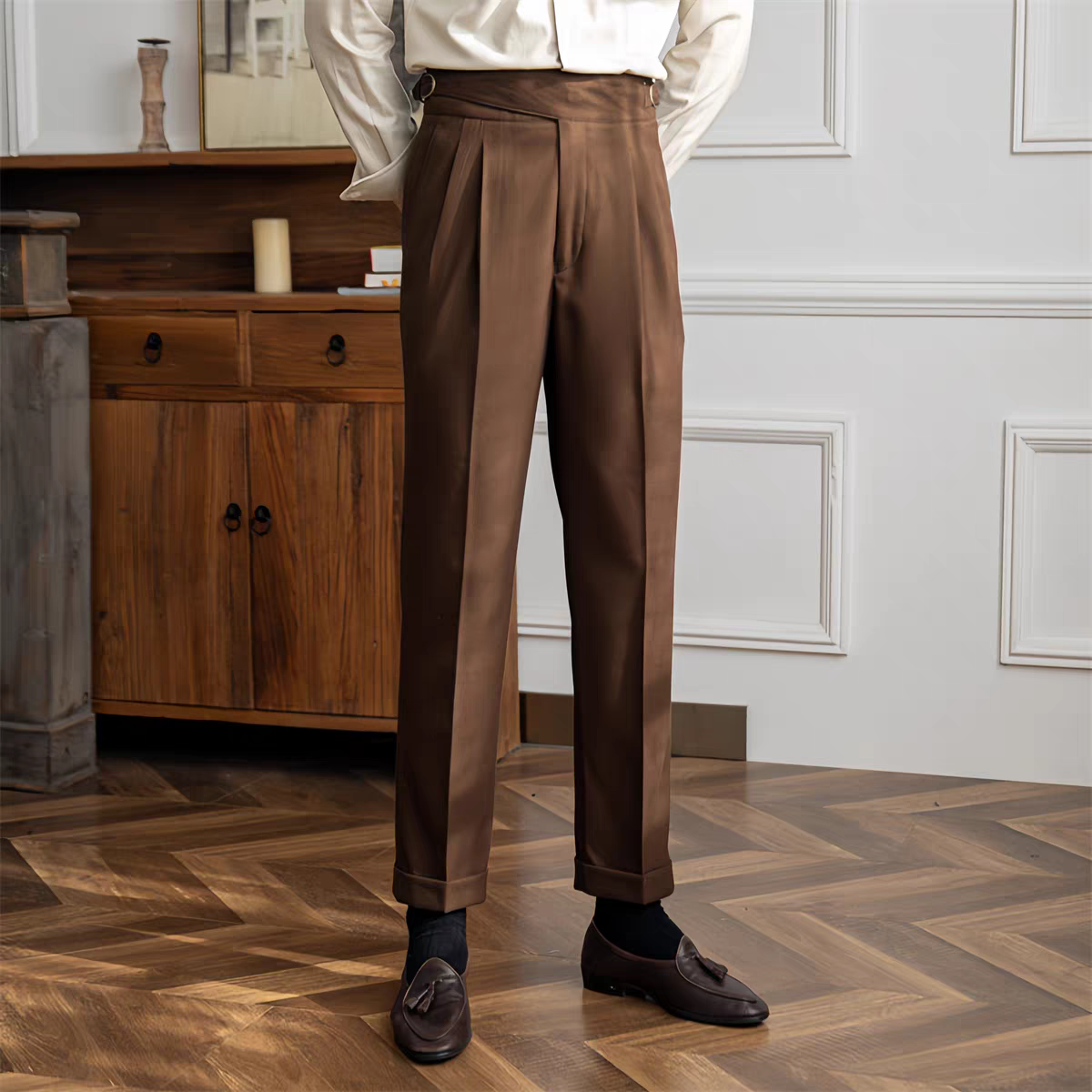 Classic Elegance: Discover Our Men's Gurkha Trousers Collection