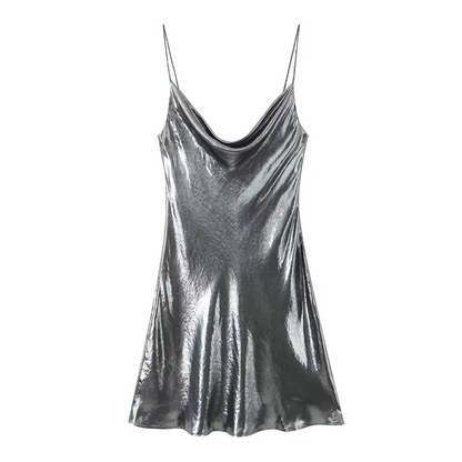 Urfi Summer Metal Party Wear Dress