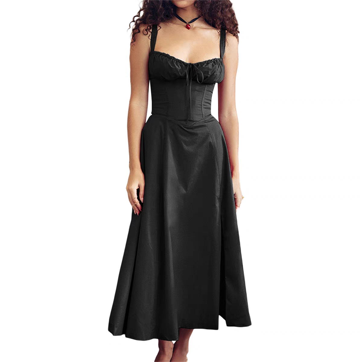 Amber Summer Mid Length Dress 24th Spoke