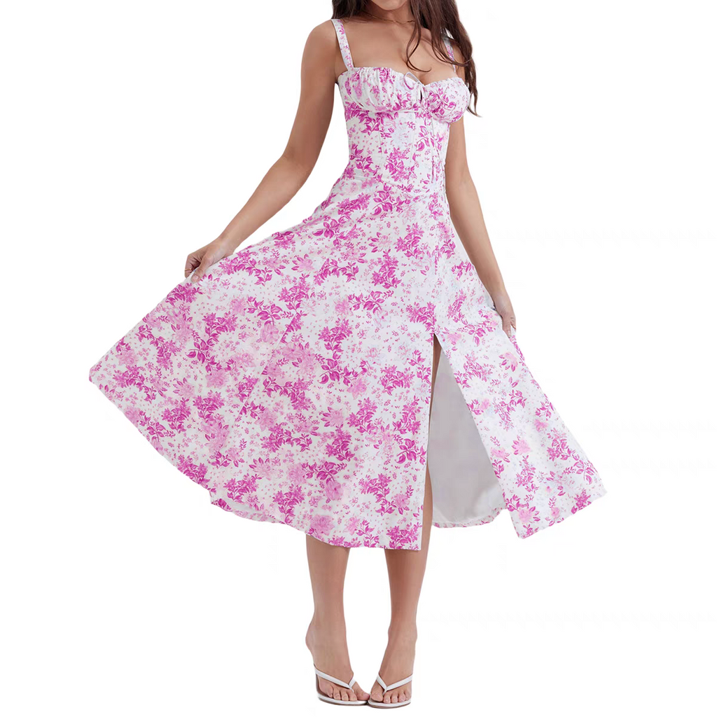 Amber Summer Mid Length Dress 24th Spoke