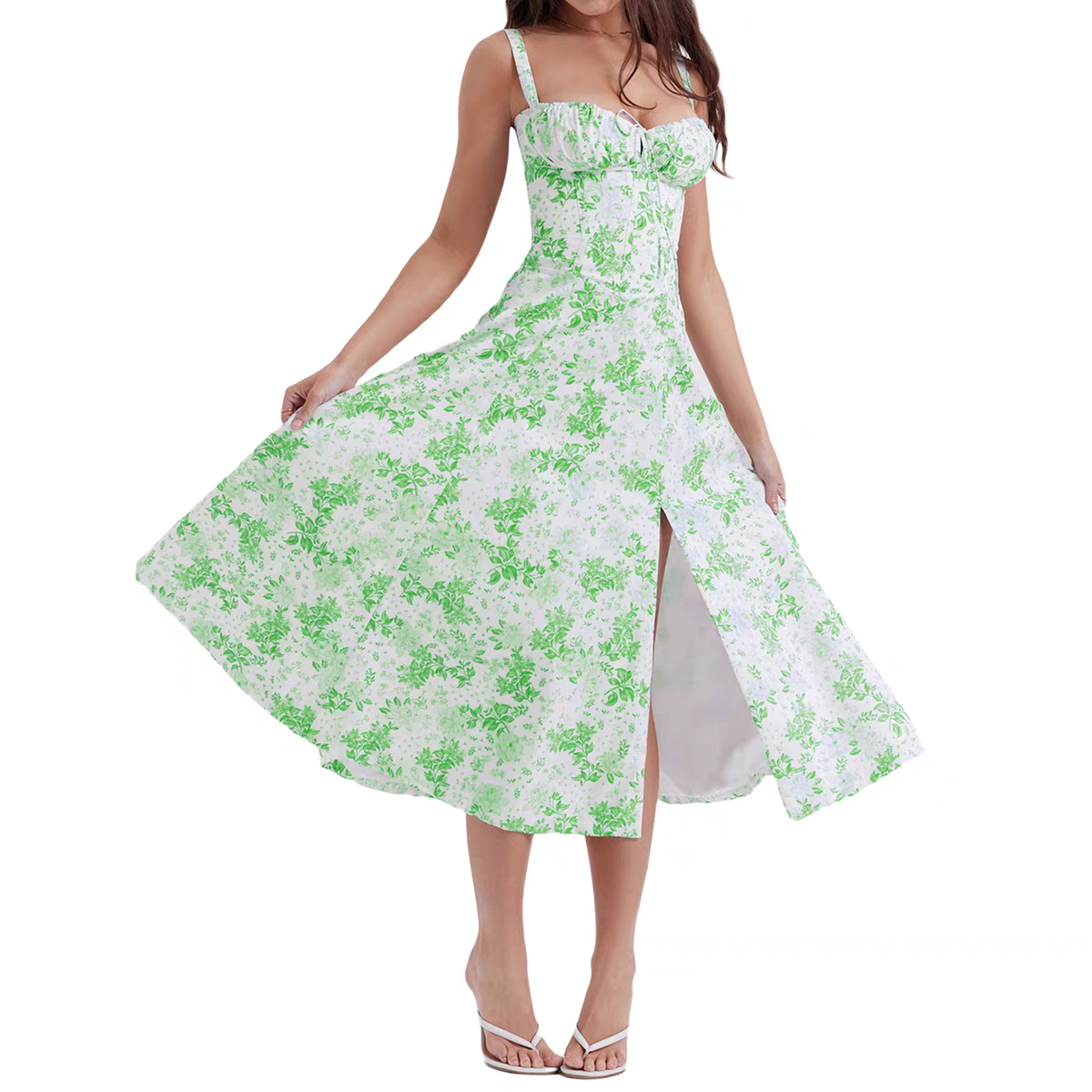 Amber Summer Mid Length Dress 24th Spoke
