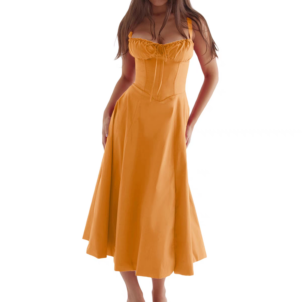 Amber Summer Mid Length Dress 24th Spoke
