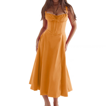 Amber Summer Mid Length Dress