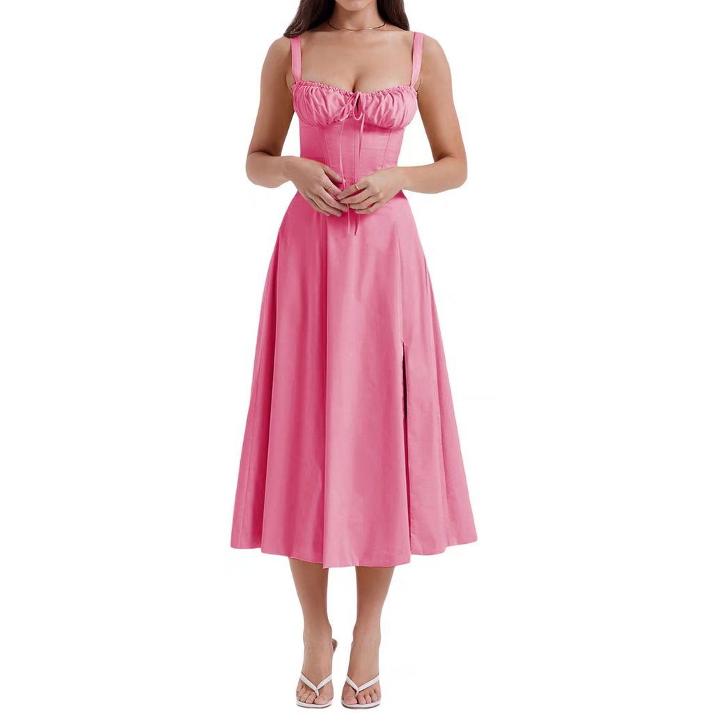 Amber Summer Mid Length Dress 24th Spoke