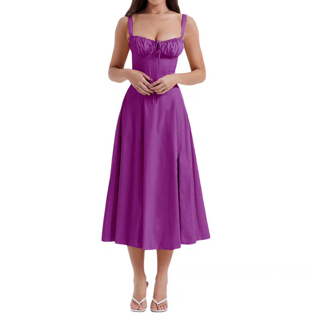 Amber Summer Mid Length Dress 24th Spoke