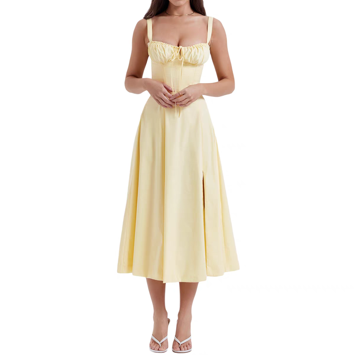 Amber Summer Mid Length Dress 24th Spoke