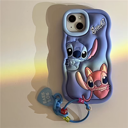 Cartoon Stitch I Phone Cover