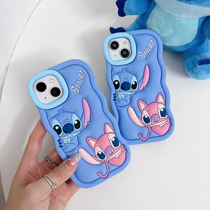 Cartoon Stitch I Phone Cover