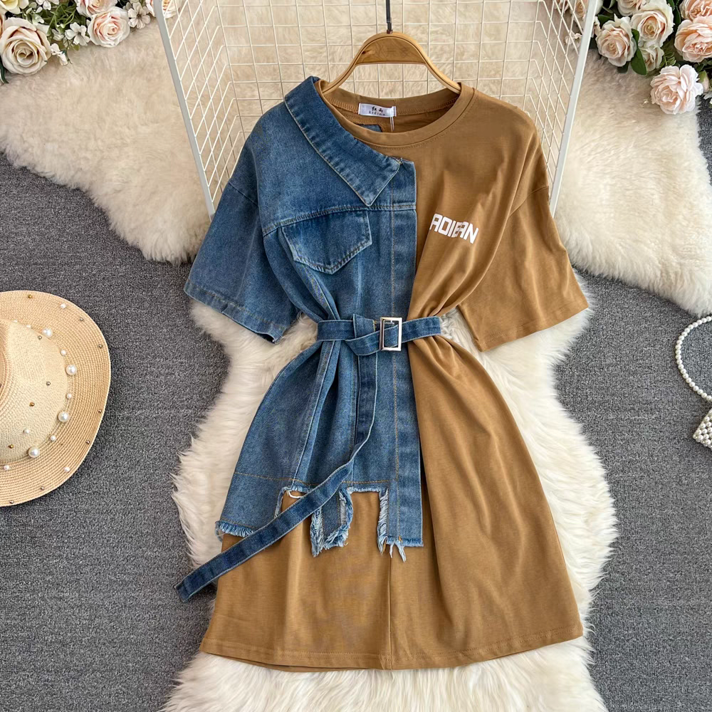 Milaine Summer Denim Dress