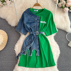 Milaine Summer Denim Dress