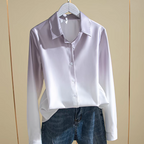 Women Summer Satin Floral Shirt 24th Spoke
