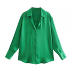 INIYA Summer Silk Satin Formal Imported Shirts