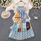 Ruby Summer Retro Long Dress 24th Spoke