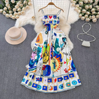 Ruby Summer Retro Long Dress 24th Spoke